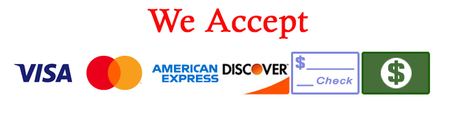 Accepted payment methods
